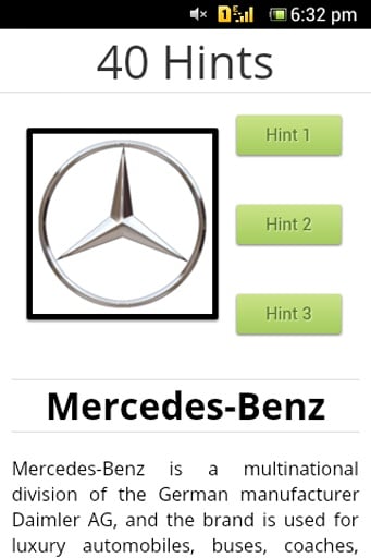 Automobiles Logo Quiz截图2