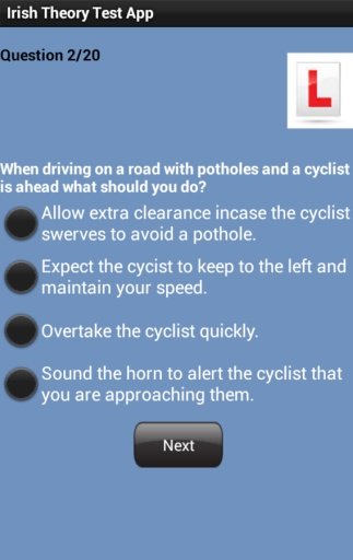 Irish Driving Theory Test App截图7