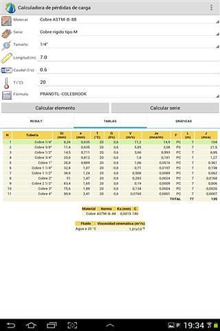 水龙头损失计算器 Head Loss Calculator截图5