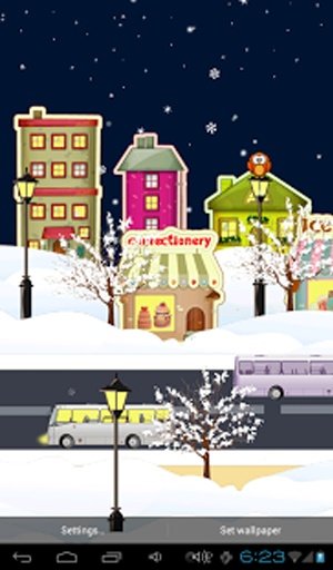 Christmas Town Live Wallpaper截图6