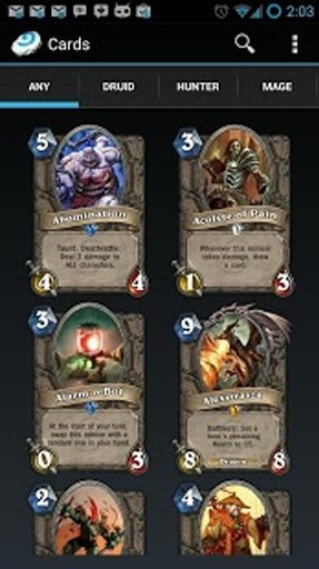 Hearthstone Codex截图1