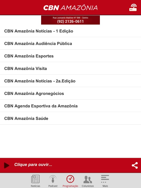 CBN Amaz&ocirc;nia截图7