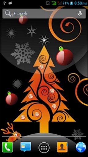 4D Christmas Live Wallpaper截图1