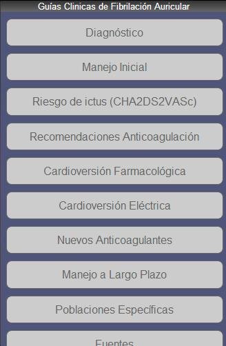 Gu&iacute;as de Fibrilaci&oacute;n Auricular截图1