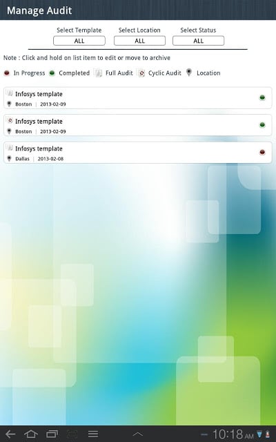 ISO audit manager on cloud截图4