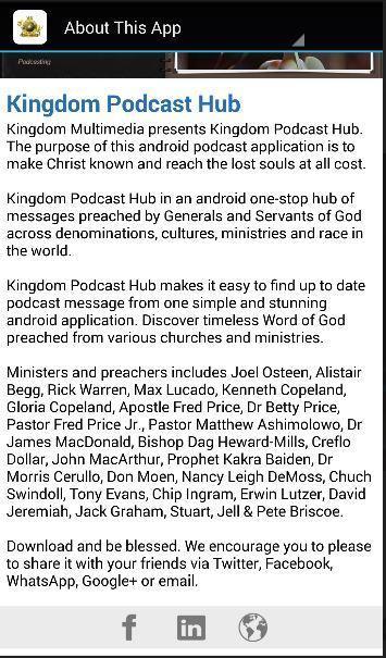 Kingdom Podcast Hub截图5