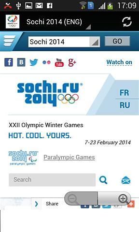 Mobile Sochi 2014截图5