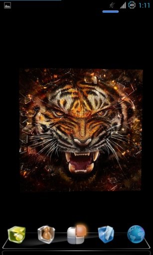 Abstract Tiger Live Wallpaper截图5