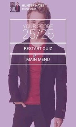 Hunter Hayes Music Quiz截图1