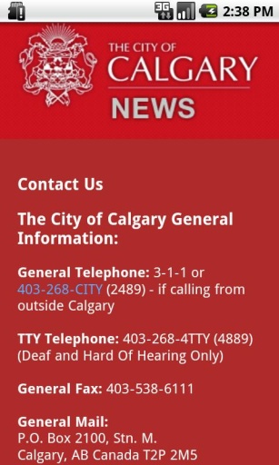 City of Calgary News截图1