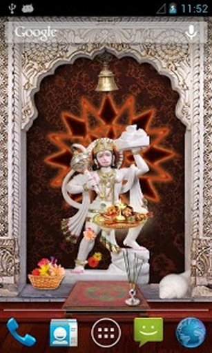 Hanuman Ji Temple 3d Lwp截图3