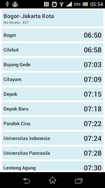 Info Commuter Budi dan Badu截图2