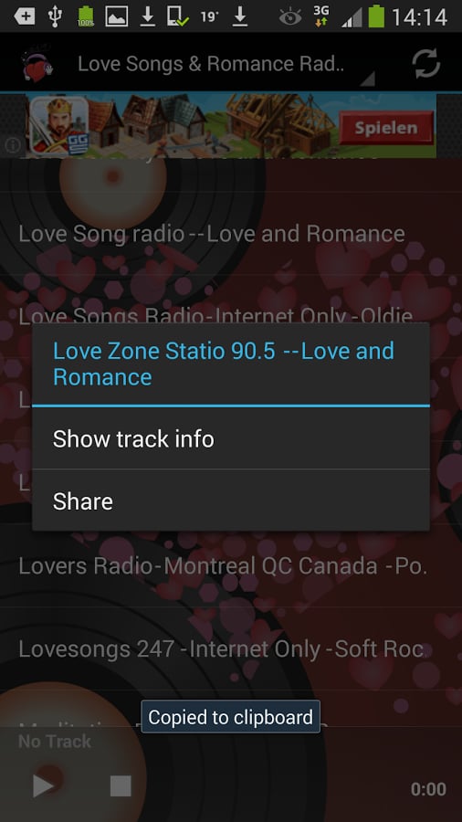 情歌浪漫收音机 Love Songs &amp; Romance Radio截图2