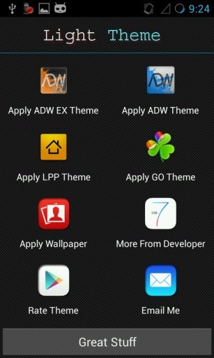 Light Go Launcher Ex Theme截图8