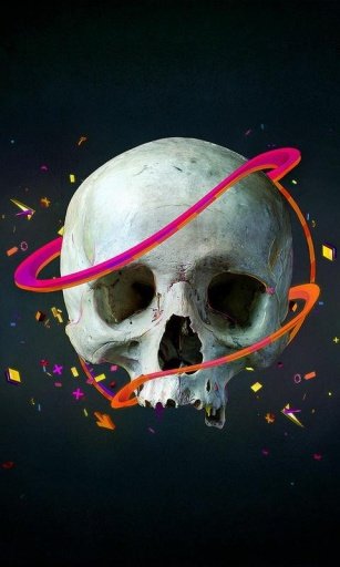 3D Skull Live Wallpaper截图4