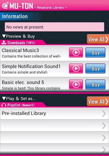 MU-TON -Ringtone Library-截图2