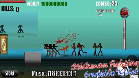 Stickman fighting - Creative Killer截图2