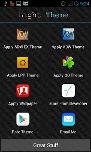 Light Go Launcher Ex Theme截图2