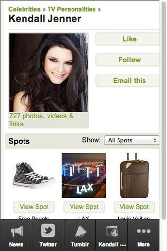 Kendall Jenner Fan App截图4