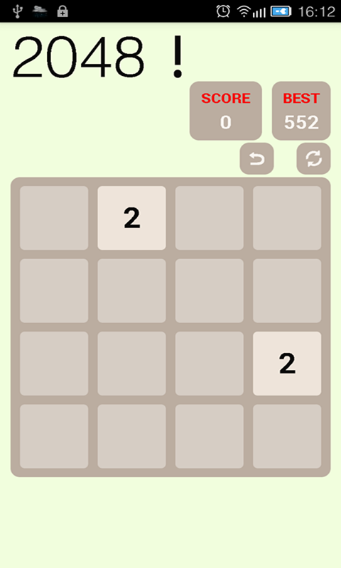 Classic2048(经典版)截图1