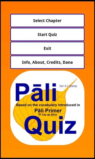 Pāli Quiz截图4