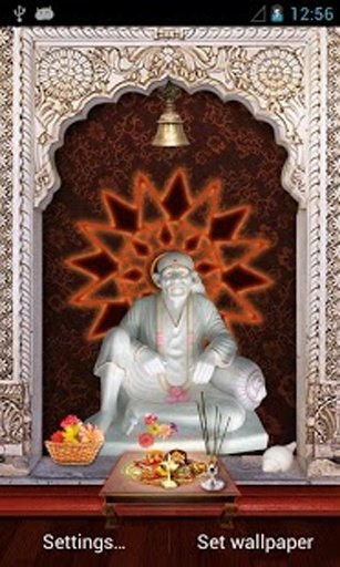 Shirdi Sai Baba 3D Temple LWP截图4