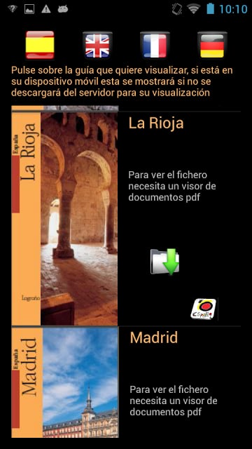 Gu&iacute;as de Turismo de Espa&ntilde;a截图2