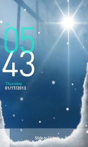 Tia Locker - Sky_Snow theme截图3