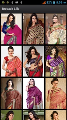 Saree Designs HD Brocade Silk截图1