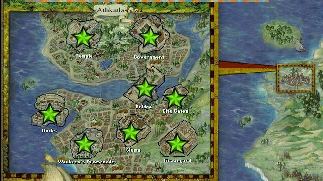 Baldur's Gate 2 Map截图2