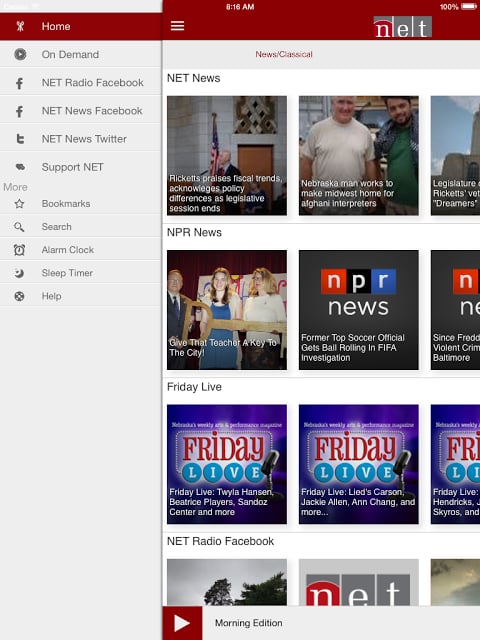 NET Radio Nebraska App截图1