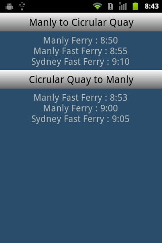 Manly Ferry截图1