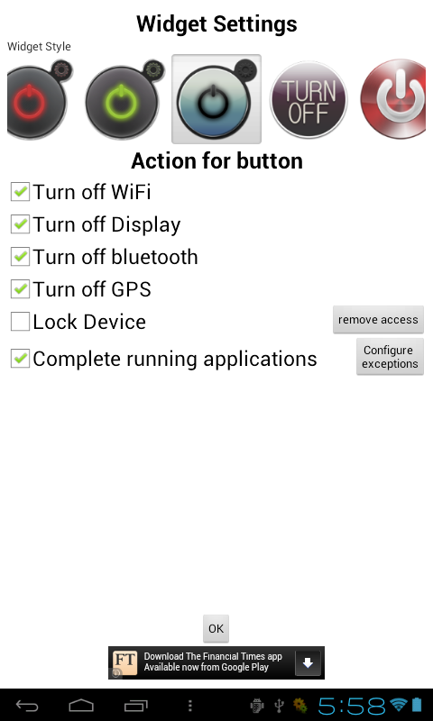 Rapid Switch OFF截图3