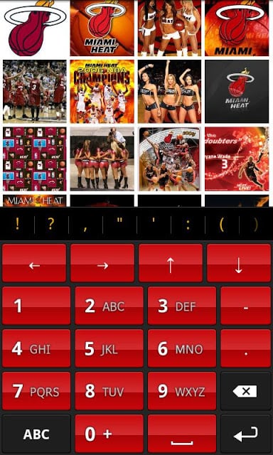 Hot Heat - HD Keyboard Theme截图2