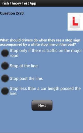 Irish Driving Theory Test App截图1