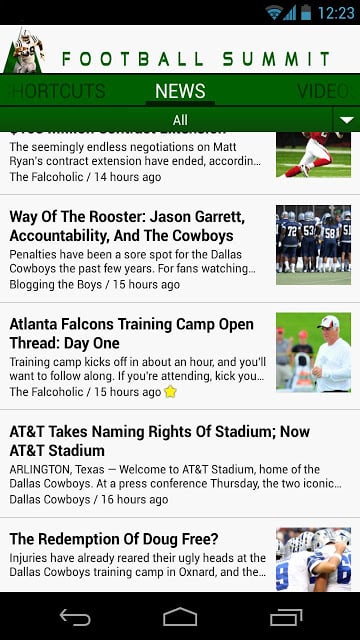 Football Summit: NFL News截图5