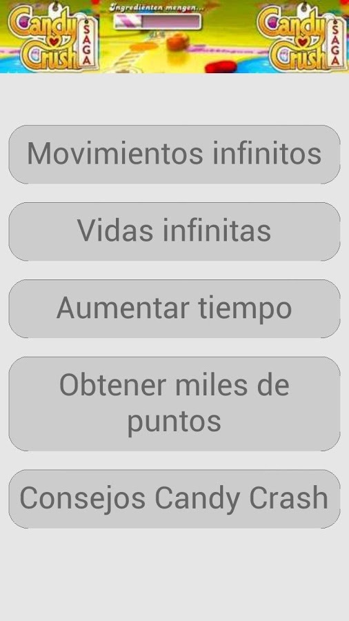 Trucos Candy Crash y POU截图2