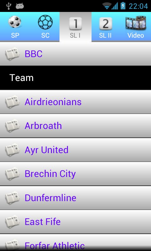 Scottish football news截图2