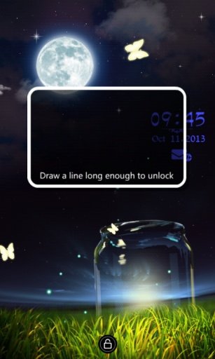 Butterfly Locker Live Theme截图2