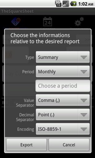 Timesheet - TheSquareSheetFree截图4