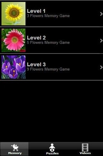 Flowers Memory Game截图2