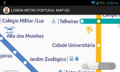 LISBON METRO PORTUGAL MAP HD截图3