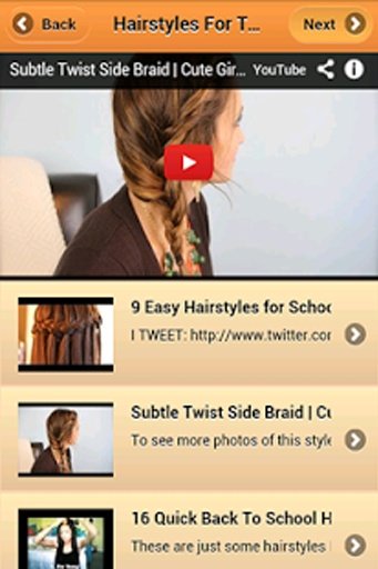 Hairstyles For Teen截图5