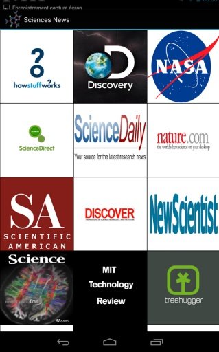 Sciences News截图2