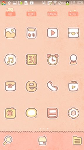 WhereLUV2 dodol launcher theme截图2