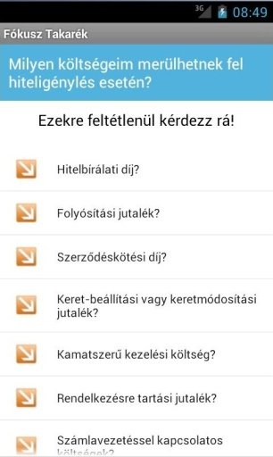 F&oacute;kusz Takar&eacute;k - Kalkul&aacute;tor截图1