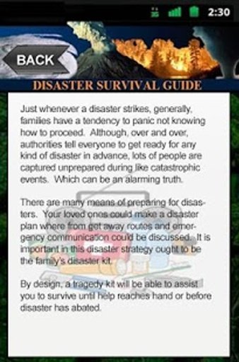 Disaster Survival Guide App截图6