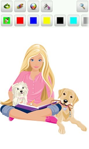 Barbie Coloring截图9