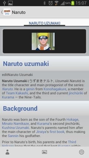 Naruto unofficial Wikia Client截图1