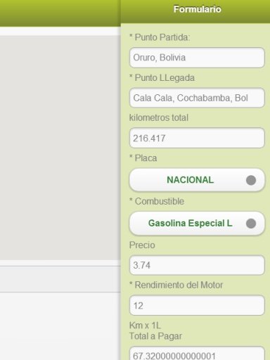 Gasolineras Bolivia截图1